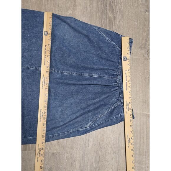 Vintage Sasson Paris Women's Denim Blue Jean Long Skirt Size‎ 10 - Picture 5 of 11
